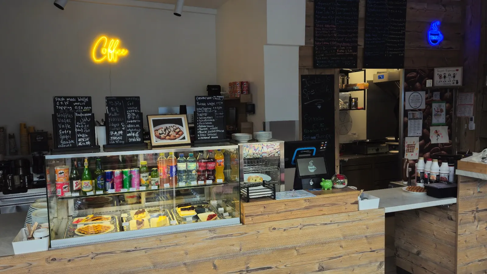 Innenansicht von Tanja's Espresso